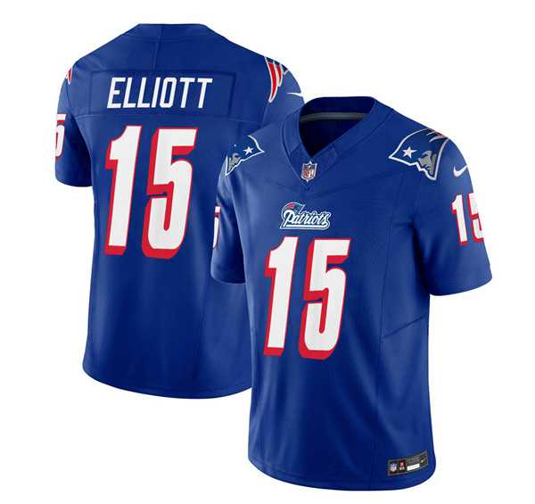 Men & Women & Youth New England Patriots #15 Ezekiel Elliott Blue 2023 F.U.S.E. Vapor Limited Jersey,We sell and wholesale Men & Women & Youth New England Patriots #15 Ezekiel Elliott Blue 2023 F.U.S.E. Vapor Limited Jersey on line form chian!